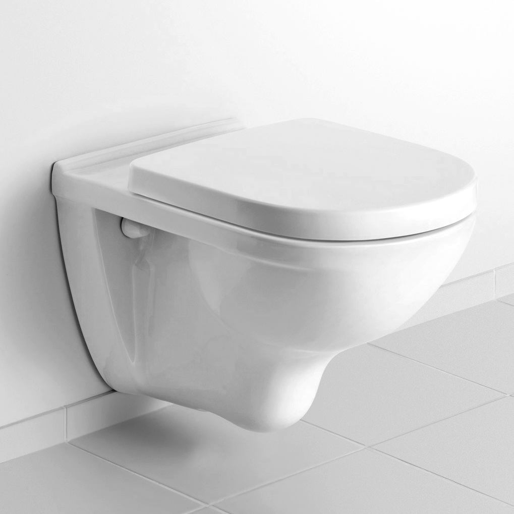 Villeroy & Boch O.novo DirectFlush závesné WC, sedátko Softclose 5660HRR1