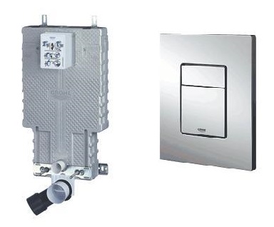 Grohe Uniset Sada 2v1, nádržka pre obmurovanie WC + tlačítko, 38825
